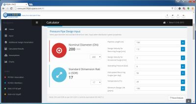 Pace + is an analysis, calculation & evaluation tool provided by PE100+ association and PPI