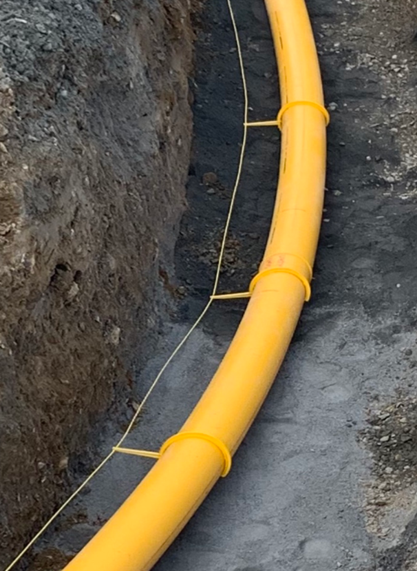 Example of tracer wire