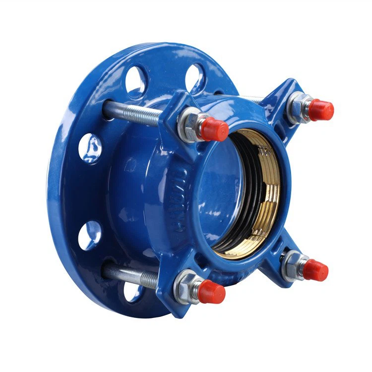 Examples of metallic mechancial fittings for PE pipe connection